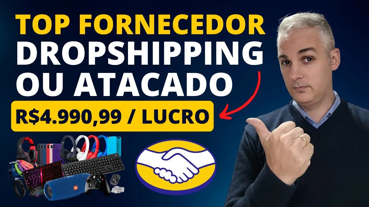 FORNECEDOR DE DROPSHIPPING E ATACADO PARA MERCADO LIVRE - SHOPEE E SUA LOJA VIRTUAL