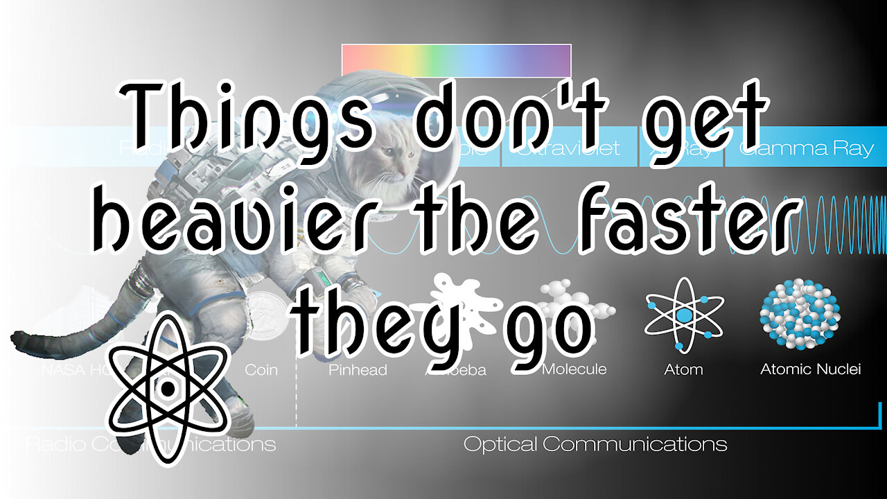 Things don't get heavier the faster they go. Let Me Explain Why |⚛
