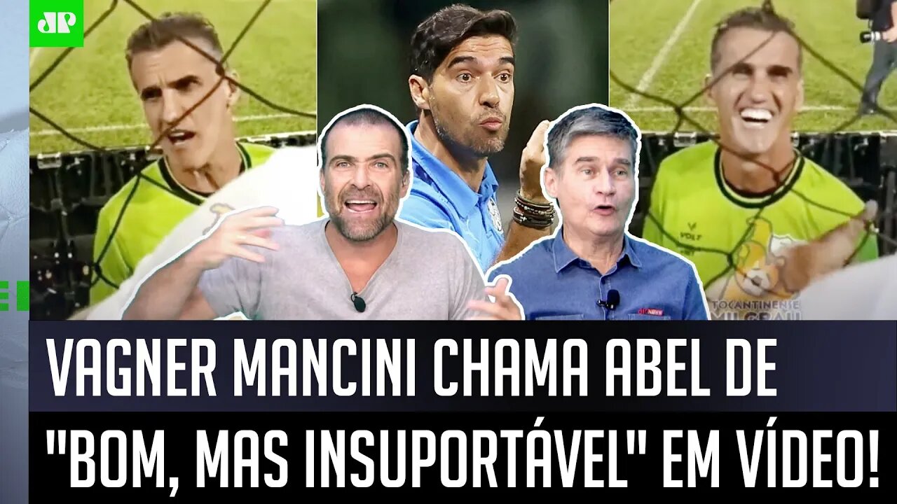 "O Abel Ferreira vai CAG@% PRA ISSO que o Vagner Mancini FALOU dele!" VÍDEO gera DEBATE no Palmeiras