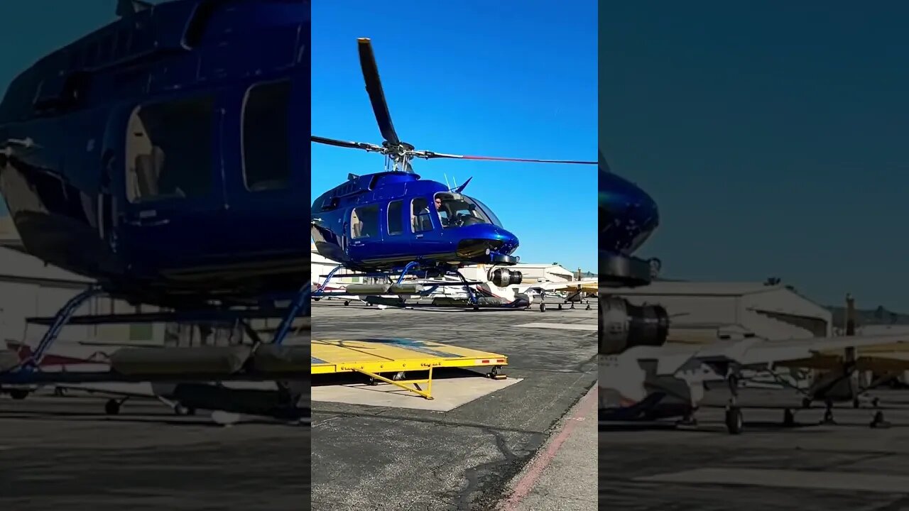 SkyFOX flew over my house and was live-streaming the LA Blizzard. #Bell407 #ENG #SkyFOX