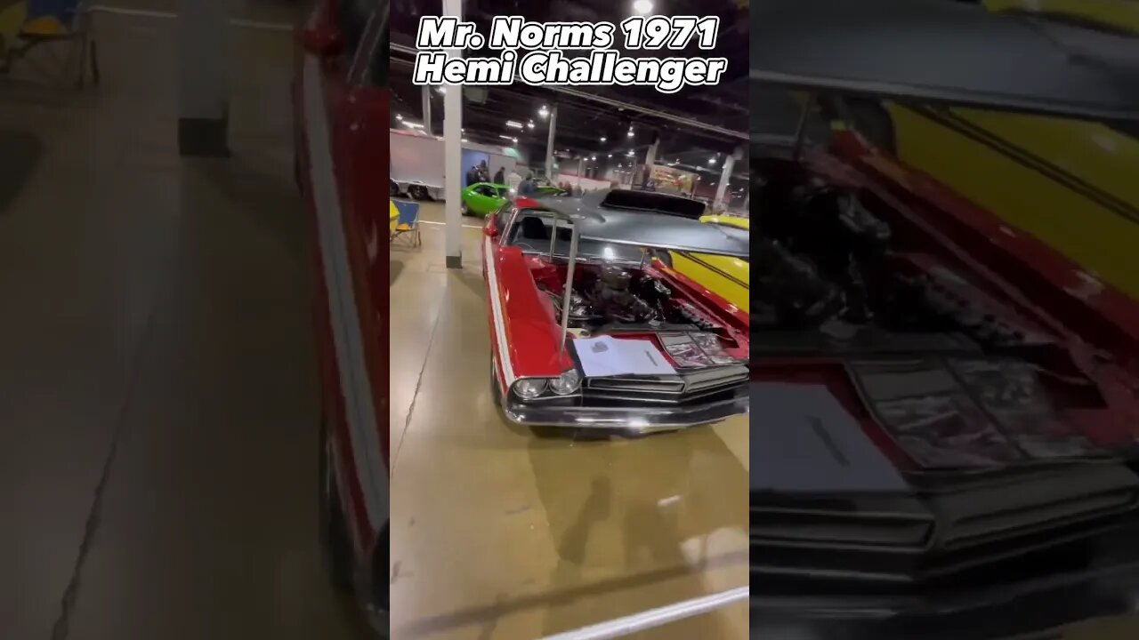 Mr. Norm’s 1971 Hemi 426 Dodge Challenger R/T at MCACN! #shorts