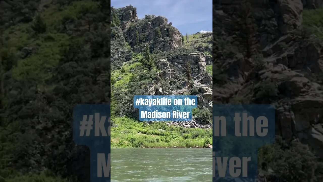 Kickin back, coolin off, lovin the view | Chillin on the Madison River, Montana