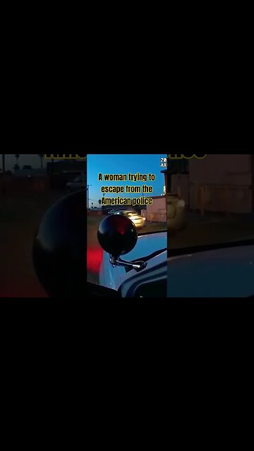 Watch his attempt to flee from the American police forces during the security investigation