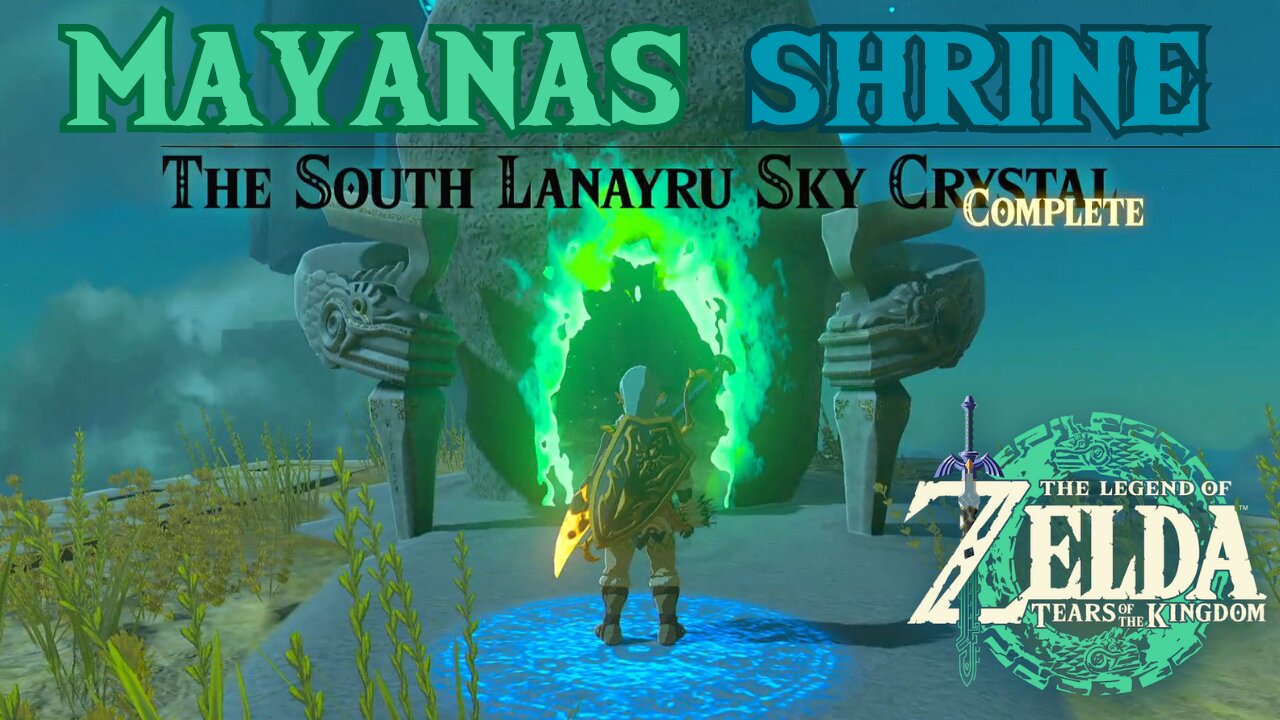 Mayanas Shrine | The South Lanayru Sky Crystal | The Legend of Zelda: Tears of the Kingdom! #totk