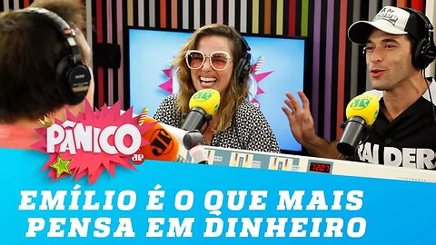 "Emílio é o que mais pensa em dinheiro", brinca Natallia