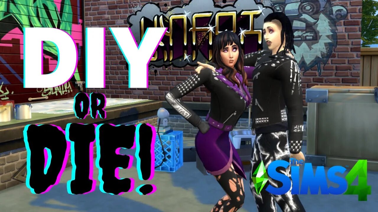 Sims 4 - DIY Or Die! 💀 CC Pack