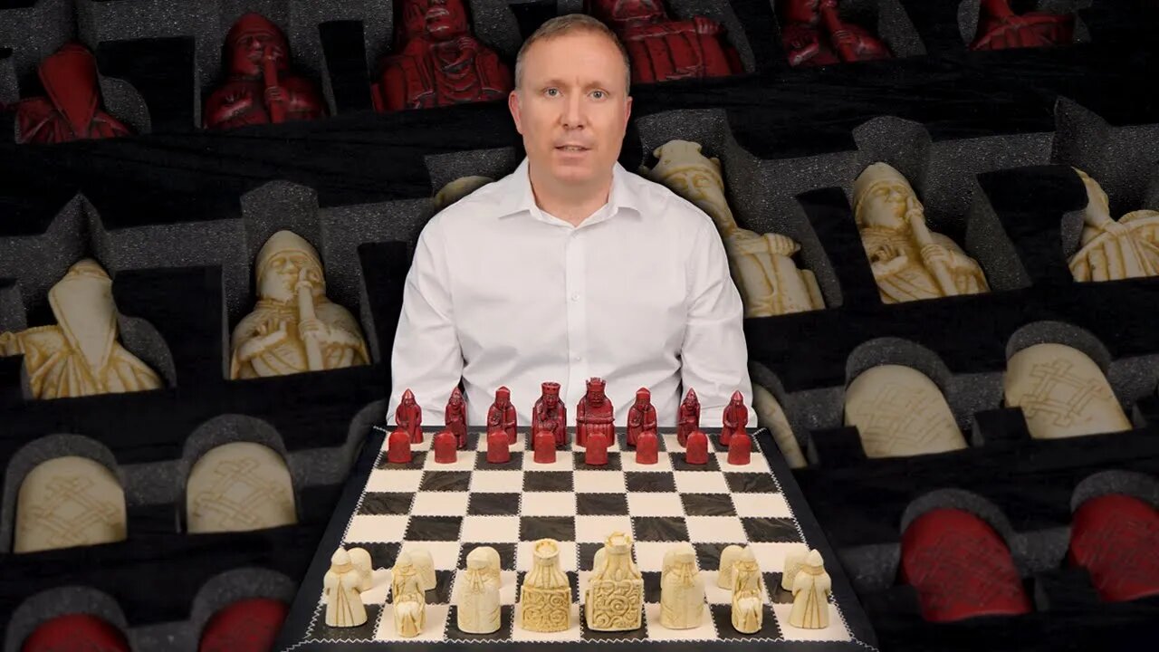 Isle of Lewis 3.25" Red Chessmen [RCP168]