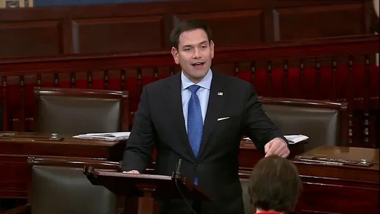 Rubio Speaks on The Senate Floor In Opposition of POTUS Decision to Withdraw from Syria