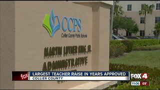 Collier County approves largest teacher pay raise in six years