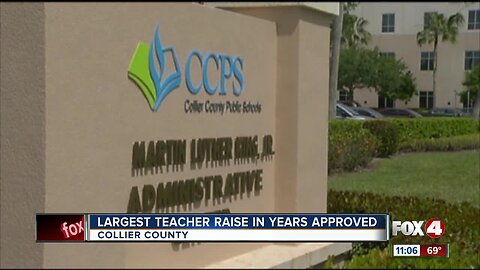 Collier County approves largest teacher pay raise in six years