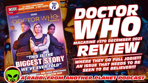 Doctor Who Magazine #370 Review...Where They Go FULL Jodie!!!