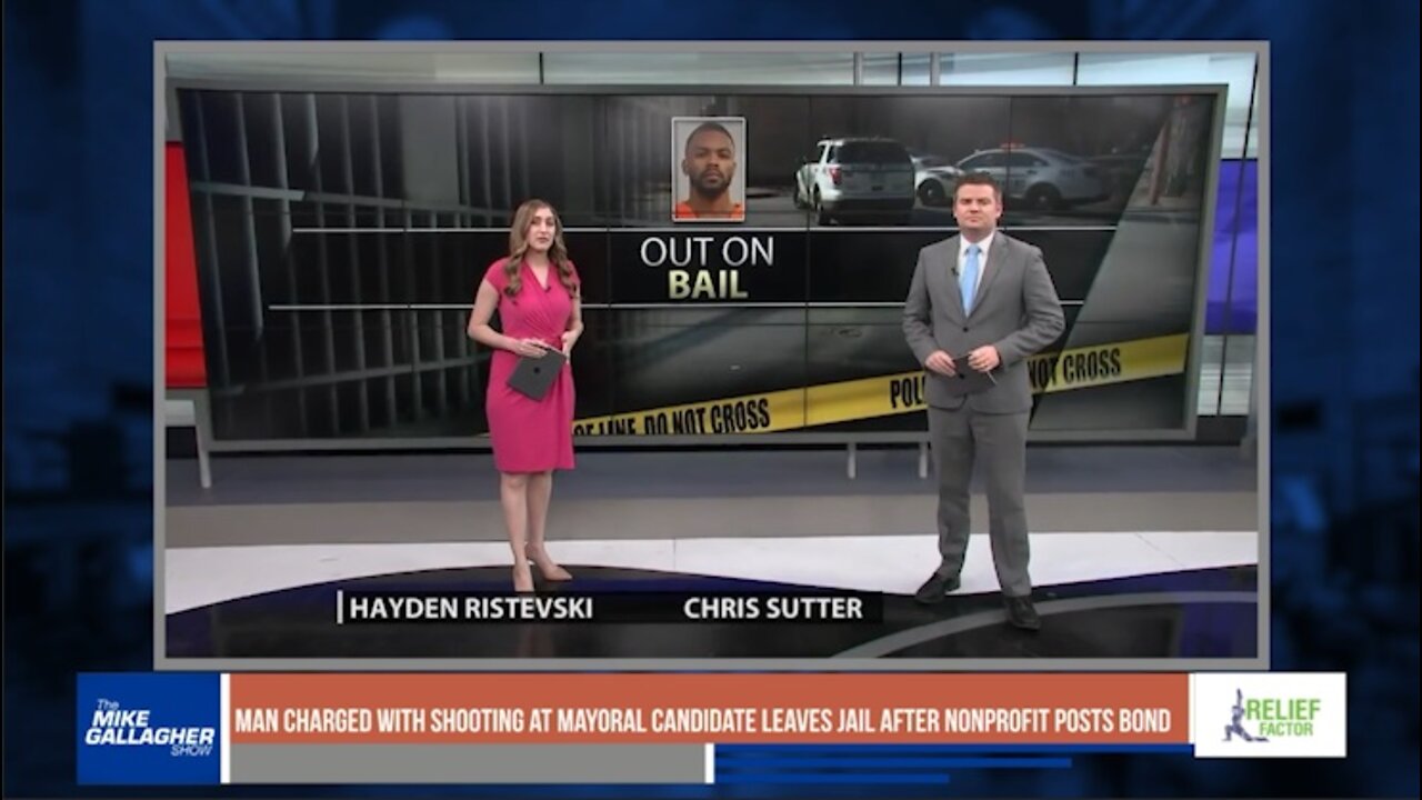 Man charged with shooting at mayoral candidate leaves jail after local nonprofit posts bond