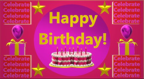 Happy Birthday 3D - Happy Birthday - Happy Birthday To You - Happy Birthday Song