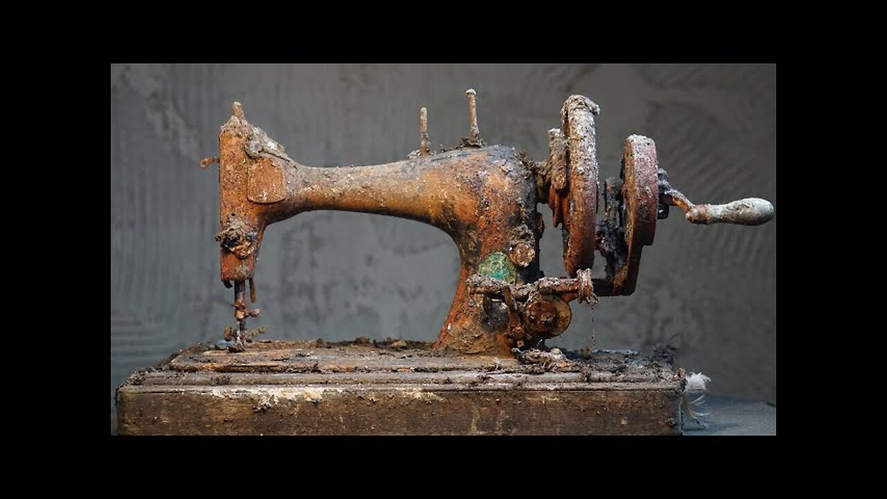 1894 SINGER Sewing Machine Restoration