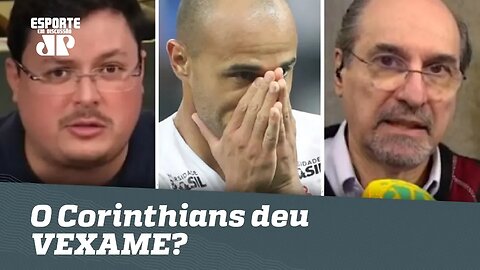 Caiu! O Corinthians deu VEXAME na Libertadores? Veja DEBATE!