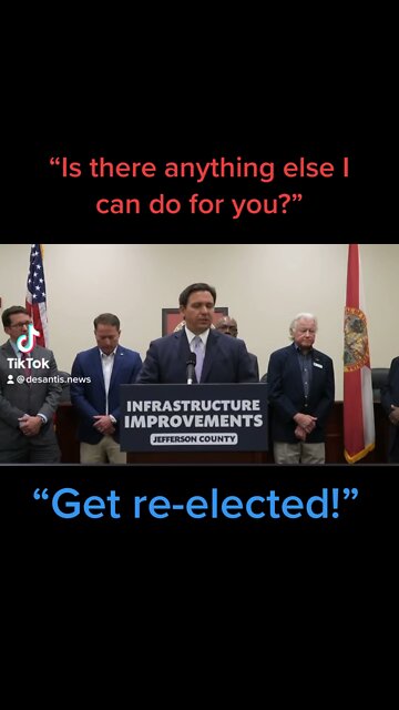 DeSantis gets met with a pleasant surprise 👀🇺🇸