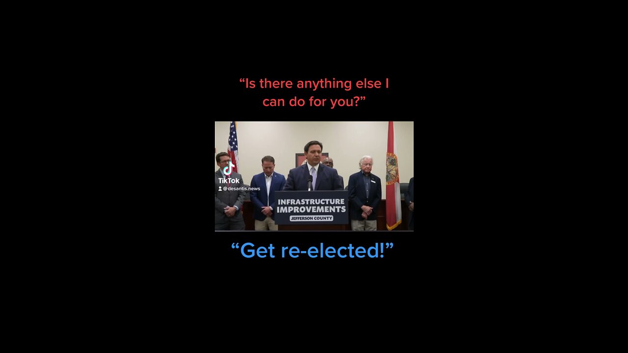 DeSantis gets met with a pleasant surprise 👀🇺🇸