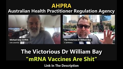 The Victorious Dr William Bay "mRNA Vaccines Are Shit"