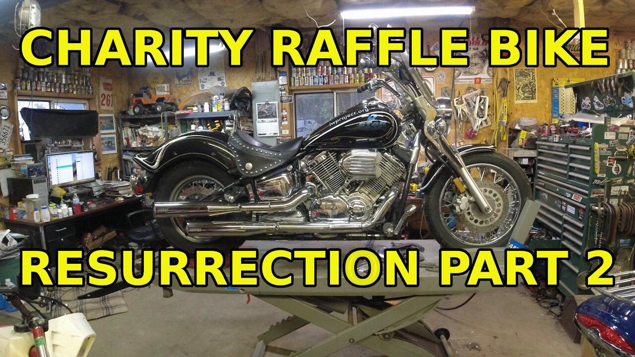 Charity Raffle Bike Resurrection Part 2: Back Together