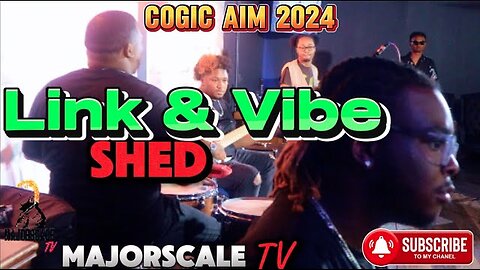 Link & Vibe Shed Hosted By Derest Craig #CogicAim2024 #shed 🎵🎵