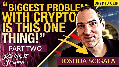 2x OG #Bitcoiner Tells Us What The Biggest Problem w/ Crypto Is...