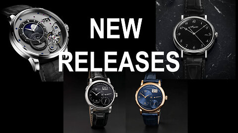 New A. Lange & Söhne, Breguet, Ming, Glashütte Original Release Announcements