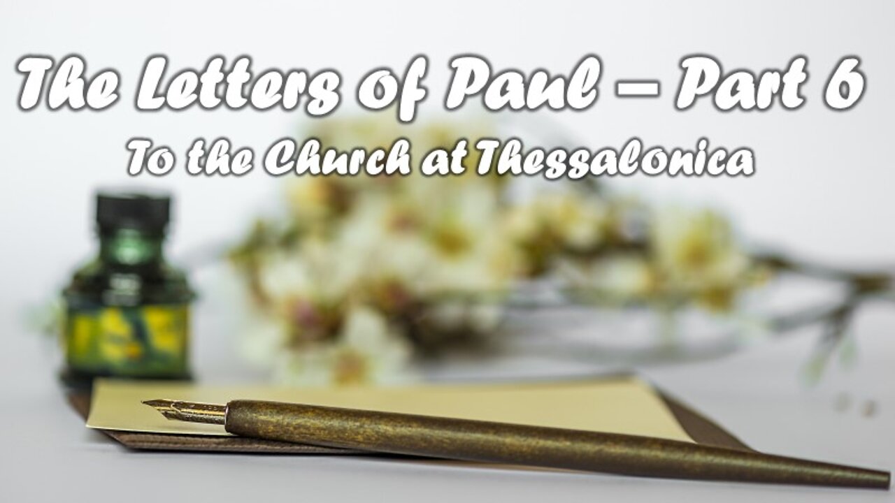 "OnFire Cafe" Paul's Letters to Thessalonica