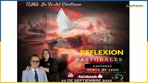 Sobre la Fe del Cristiano| 22 septiembre 2022 | Iglesia Cristiana Unción y Poder | No Copyright M…