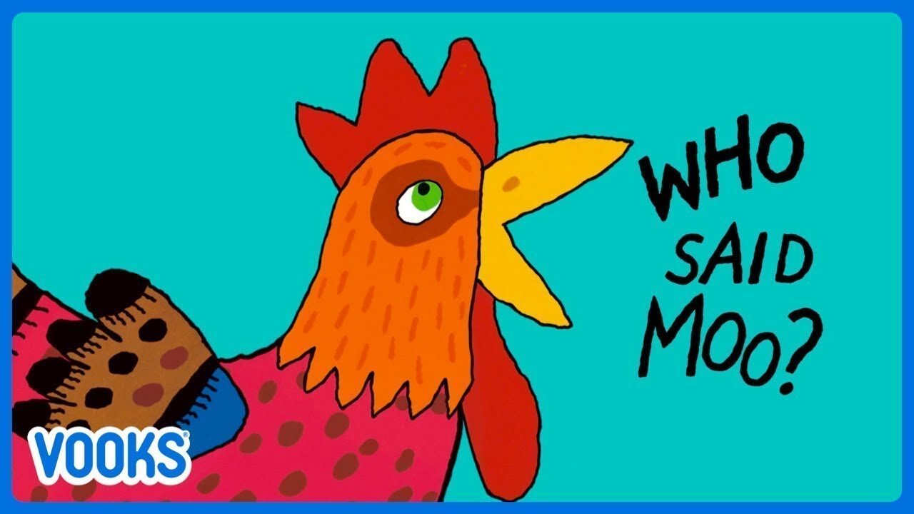 Animated Kids Book: Who Said Moo?! | Vooks Narrated Storybooks