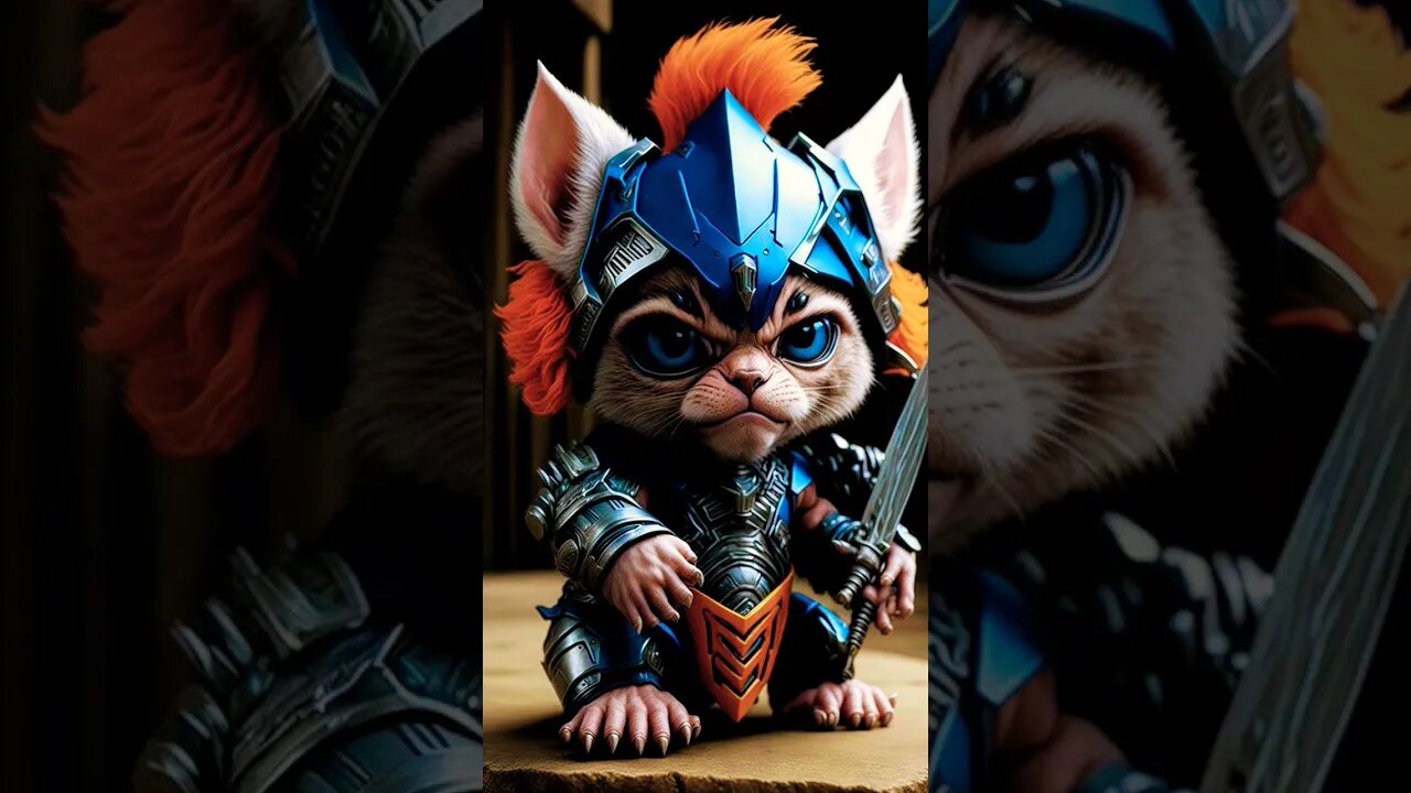 Cute Knights of the Cats round table 4 #shorts