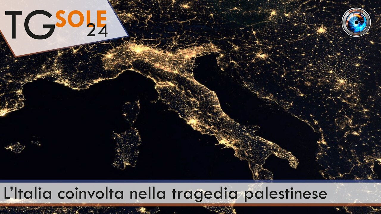 TgSole24 - 31 Maggio 2021 - L’Italia coinvolta nella tragedia palestinese