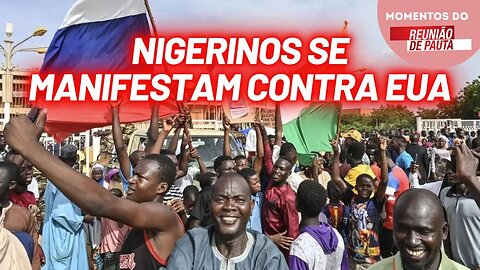 Nigerinos fazem manifestação em frente a base dos EUA | Momentos do Reunião de Pauta