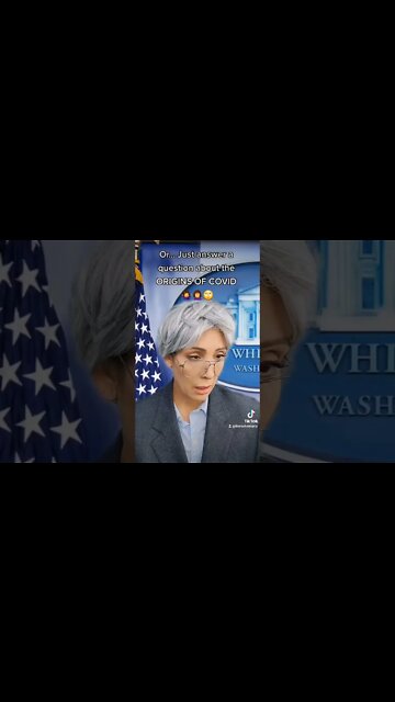 WH Press Secretary ARGUES so #FAUCI won't need to answer a QUESTION🙈 #drfauci #karinejeanpierre