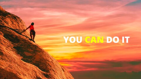 YOU CAN DO IT - The MOST Powerful MOTIVATION Speech