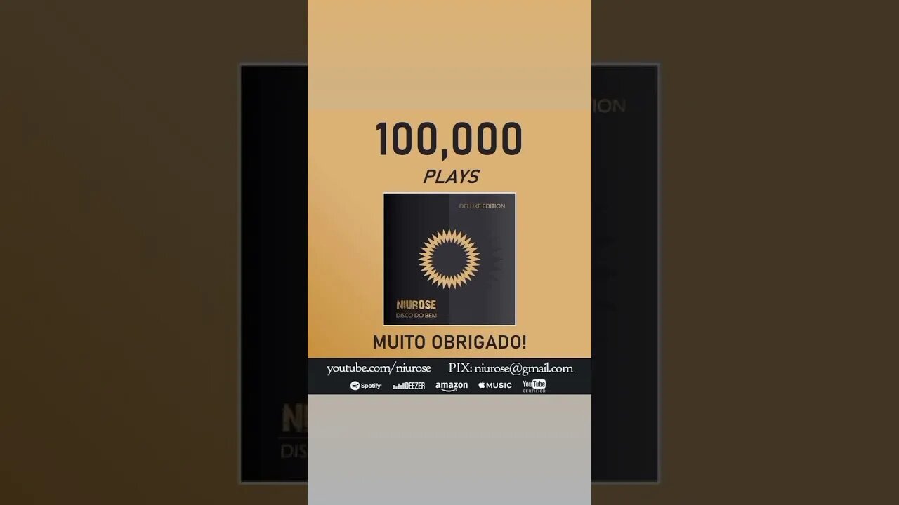 100 MIL PLAYS 'DISCO DO BEM (DELUXE EDITION)'
