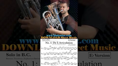 𝄢Euphonium or 𝄞Trumpet??? #charlier #etude #euphonium #trumpet #comparison