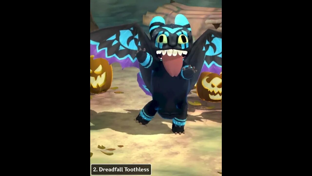 yt1s io 【 Dragons Titan Uprising】 All 5 Unique Baby Toothless Animations Showcase 720p60