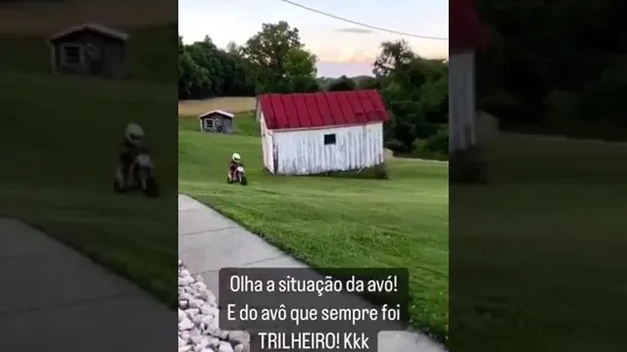 OLHA A SITUACAO #meme #viral #moto #trilha #filho #neto #shorts