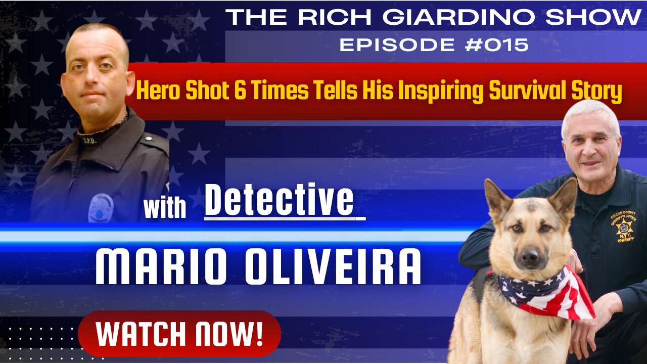 "Surviving 6 Gunshots: Detective Mario Oliveira's Unbelievable Story" Ep #15