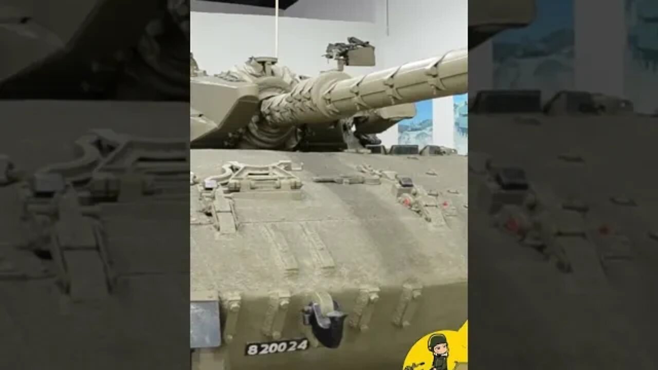 Merkava Mk. I Saumur Tank Museum #shorts 9