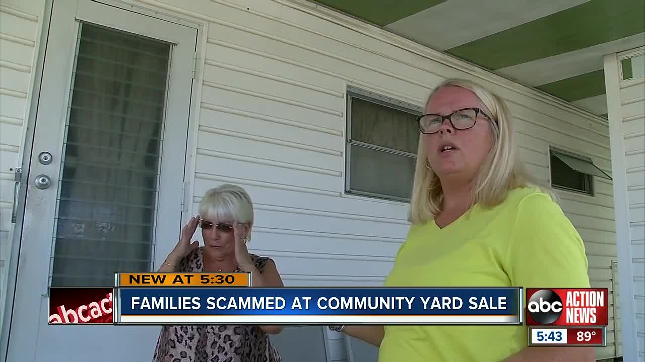 Counterfeiter strikes at Largo mobile home park during yard sale