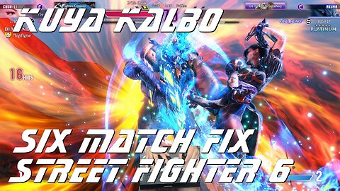 Kuya Kalbo Six Match Fix Street FIghter 6: 06-15-2024 shorts 2