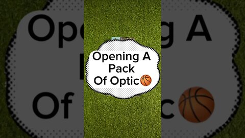 Opening A Pack Of Optic Basketball💥 #nba #nbacards #basketball #sports #star #unboxing #viral