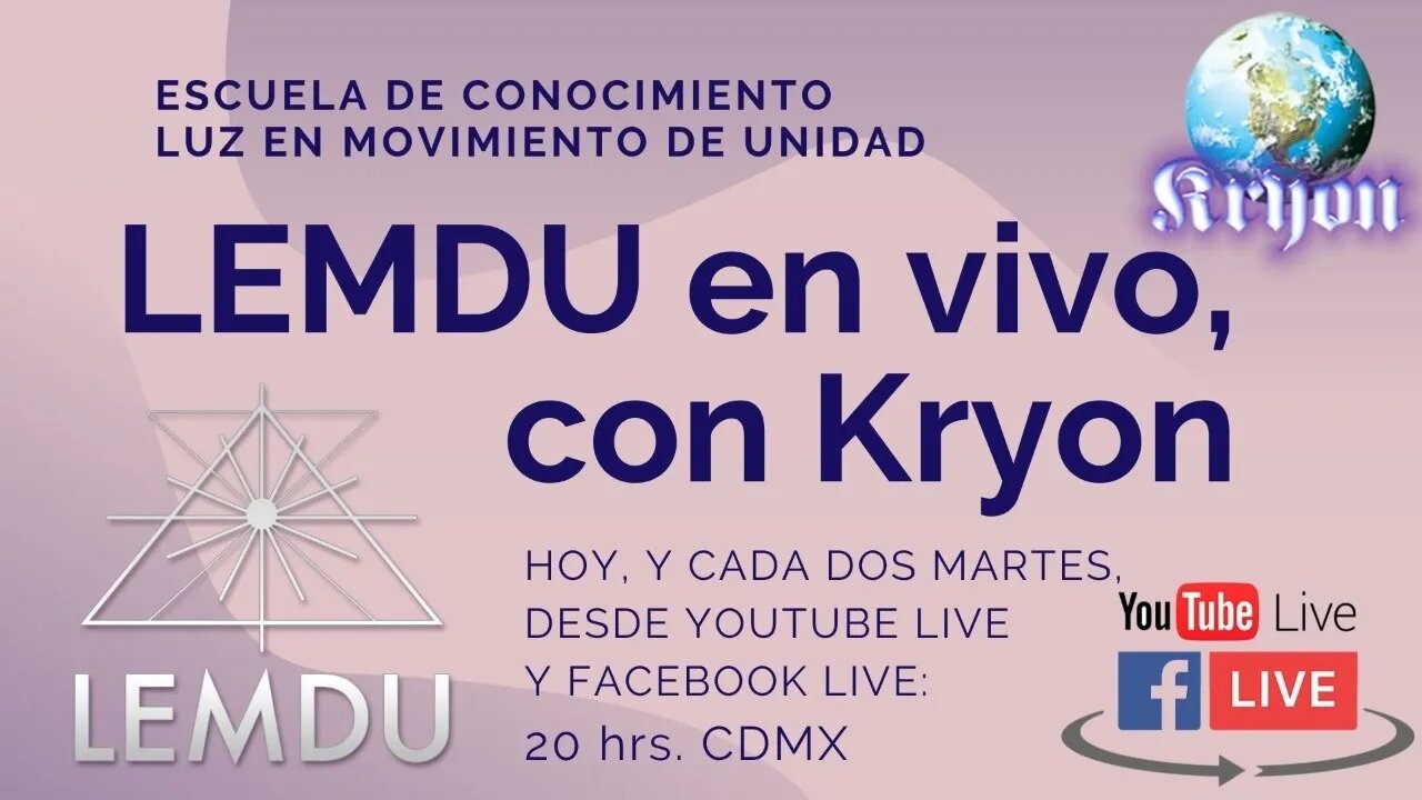 LEMDU EN VIVO CON KRYON: 12 septiembre 2023.
