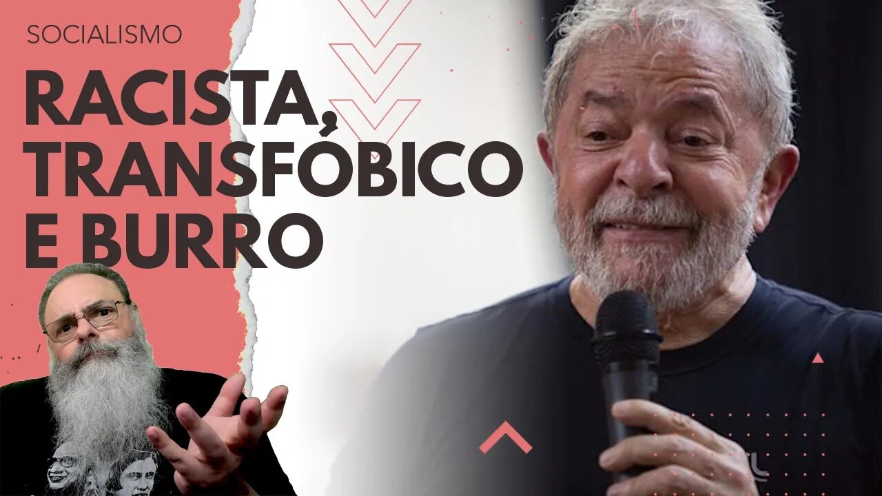 LULA INSULTA ÍNDIOS, normaliza VIOLÊNCIA SEXUAL, demoniza TRANSSEXUAIS mas... QUEM se IMPORTA?