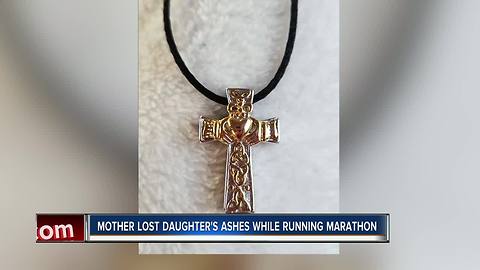 Georgia woman loses necklace with daughter's ashes at Disney during Princess Half Marathon