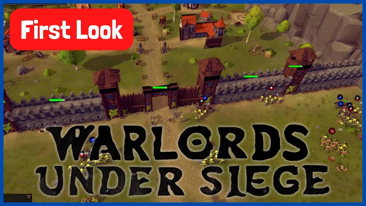 Warlords: Under Siege | New Roguelike RTS - Defend Your Kingdom!