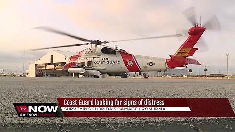 Coast Guard looking for signs of distress