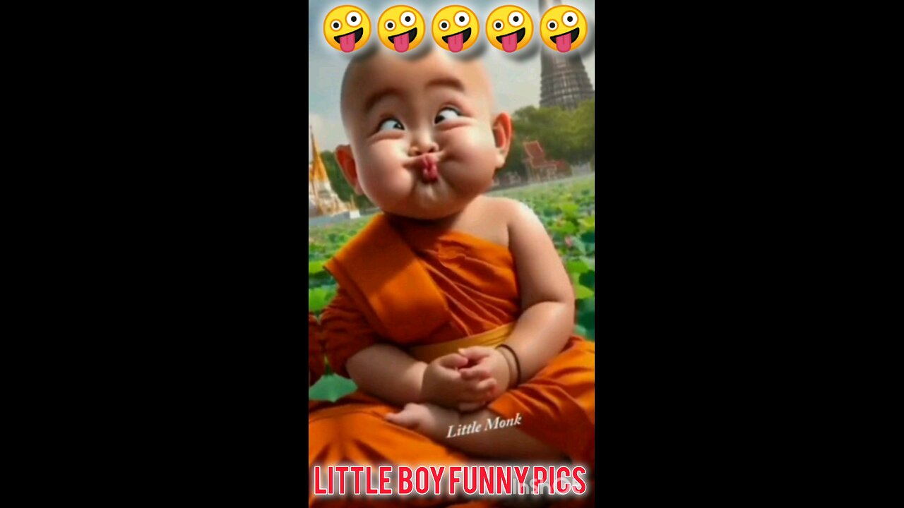 little monk so cute 🥰 #reel