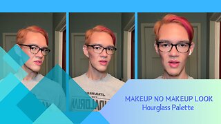 Makeup, no makeup look! 💁‍♂️ Featuring the Hourglass Palette. My all time fave face palettes 💯👏